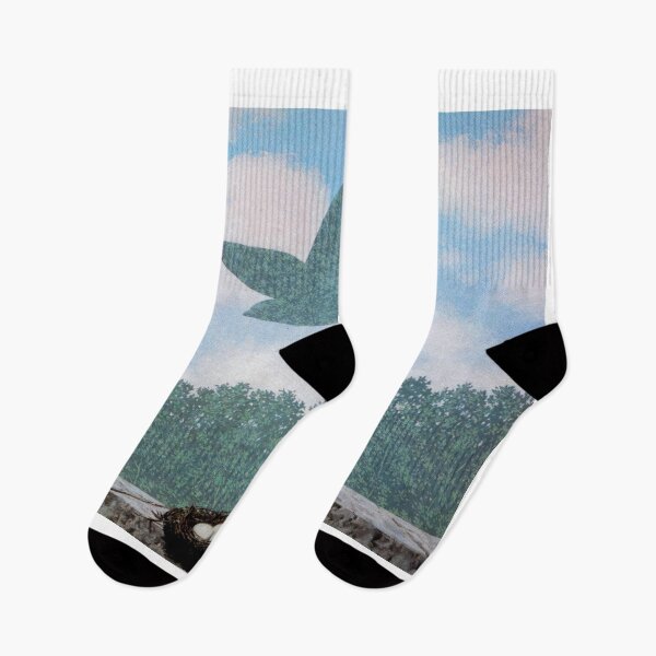 Aperçu de l'œuvre rené magritte Merging Lightness and Symbolism art and gift for sales créée et vendue par EditorArt.