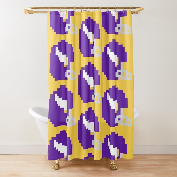 Detroit Lions Shower Curtain, Football Team Flag of Detroit Bathroom Curtain  – warmthone