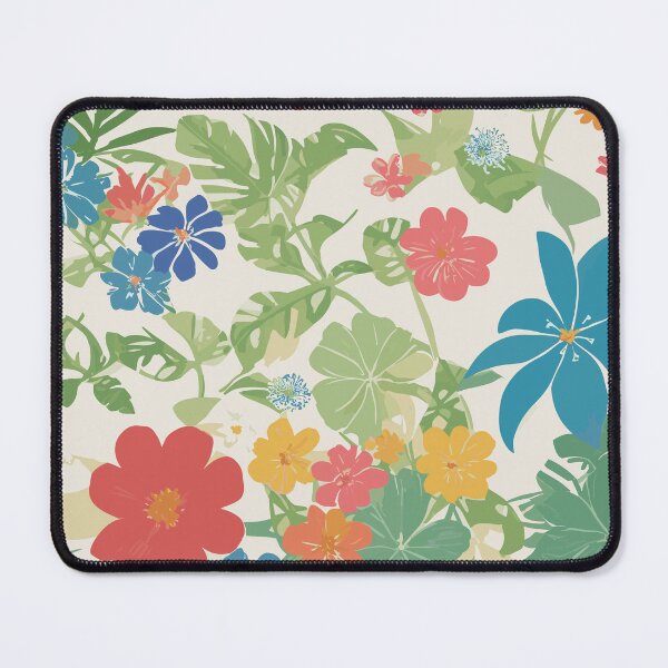Item preview, Summer Beach Flower Pattern designed and sold by BlueBard.