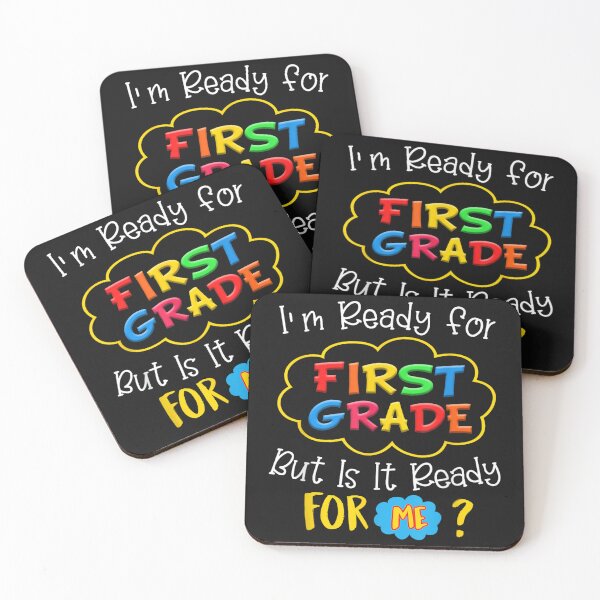 Item preview, I'M READY FOR 1ST GRADE BUT IS IT READY FOR ME designed and sold by hg6evarog.