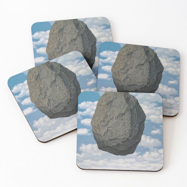 Item preview, rené magritte Merging Lightness and Symbolism art and gift for sales designed and sold by EditorArt.