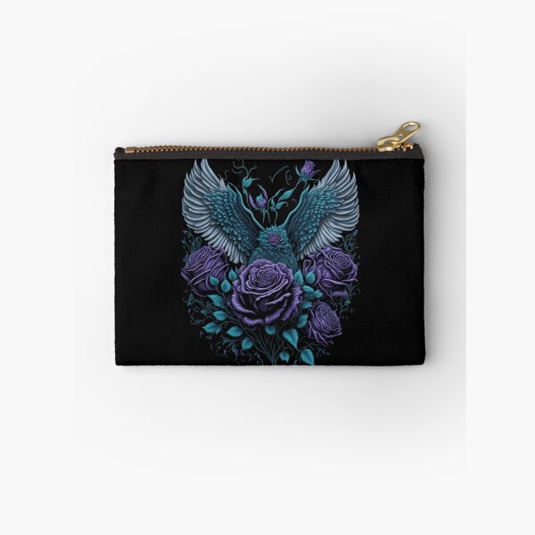 Item preview, Wings and roses tattoo style art designed and sold by Kashear.