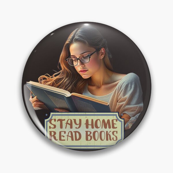 Item preview, Stay Home Read Books-Reading Quotes-Reading Aesthetic. designed and sold by oldtimesss.