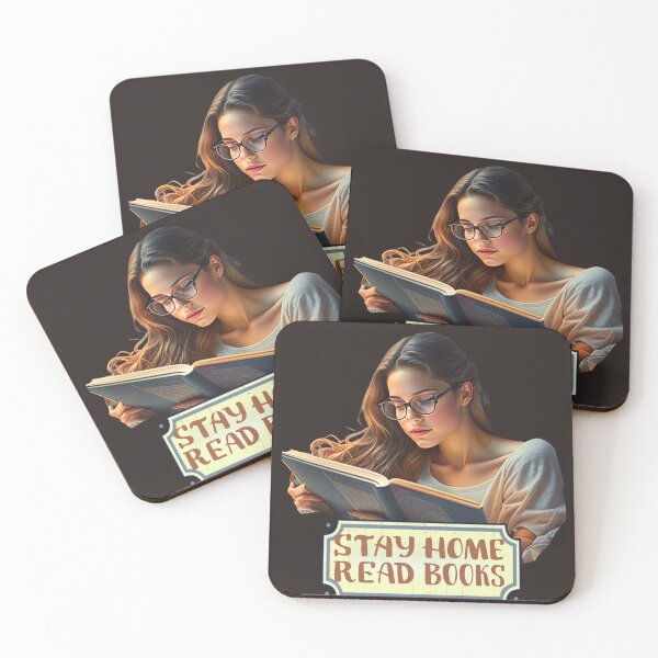Item preview, Stay Home Read Books-Reading Quotes-Reading Aesthetic. designed and sold by oldtimesss.