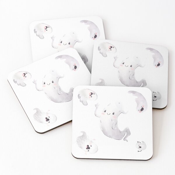 Item preview, Cartoon cute ghost designed and sold by OllyKo.