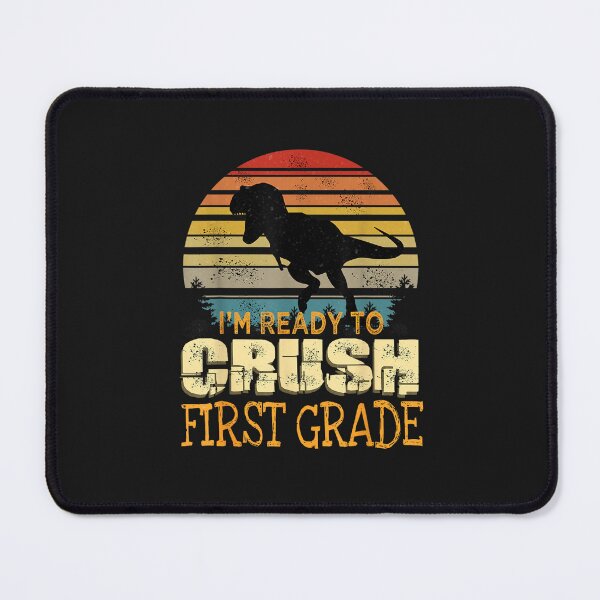 Item preview, Ready To Crush First Grade 1st Day Of School Dinosaur Boys designed and sold by hg6evarog.