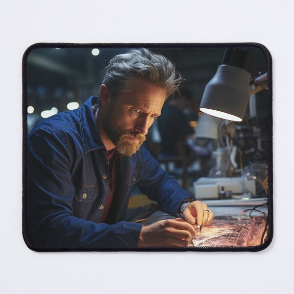 Item preview, Forensic Odontologist Dissecting Medical and Dental Records designed and sold by TheBrainArt.