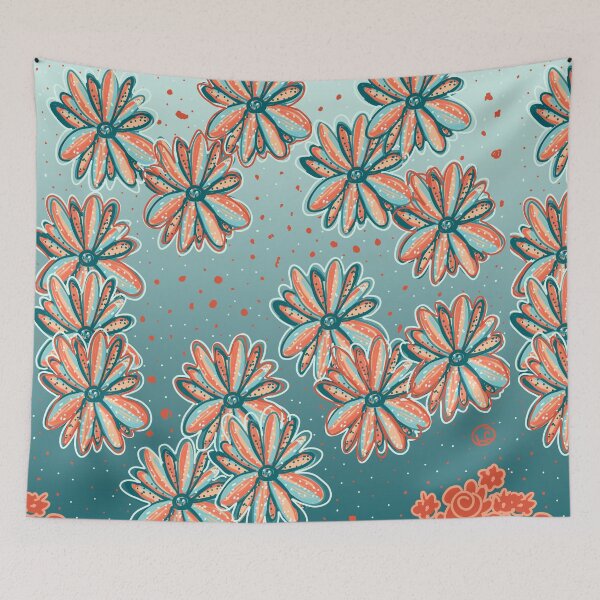 Item preview, orange blossom pattern by Lisa Casineau designed and sold by Lisa Casineau.