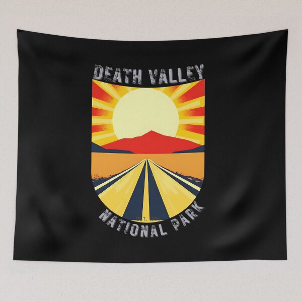 Item preview, Death Valley National Park Desert Art Deco Style designed and sold by Doctrine-Design.