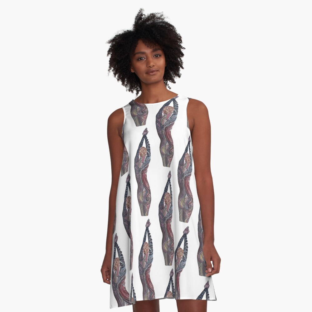 Item preview, A-Line Dress designed and sold by GalleryGiselle.