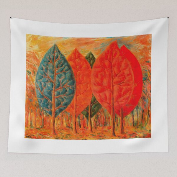 Item preview, rené magritte Merging Lightness and Symbolism art and gift for sales designed and sold by EditorArt.