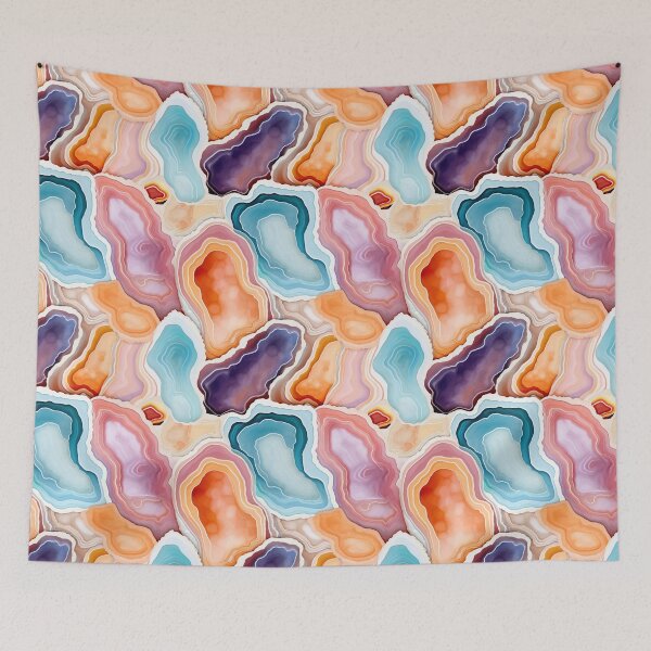 Item preview, Colorful Agate designed and sold by Trading Particles.