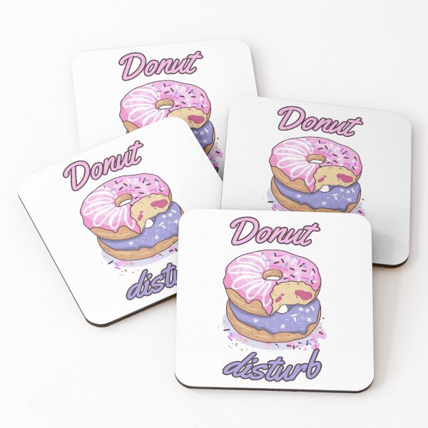 Item preview, Donut disturb - Pun art designed and sold by NolensVolens.