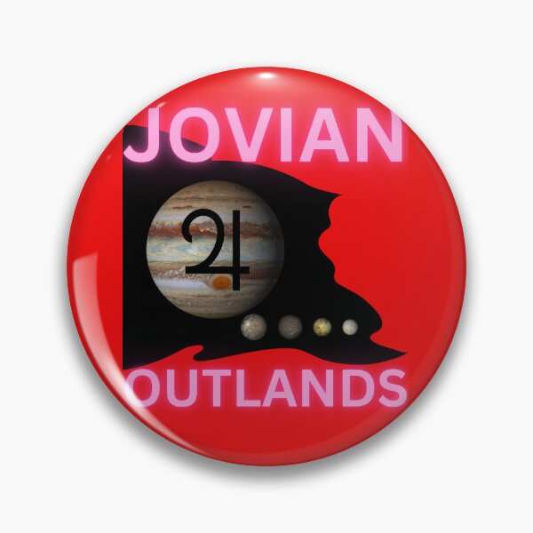 Item preview,  GET READY, SPACE CONS ARE COMING! THIS IS MY FLAG DESIGN OF THE JOVIAN OUTLANDS designed and sold by IORODAN.