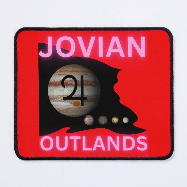 Item preview,  GET READY, SPACE CONS ARE COMING! THIS IS MY FLAG DESIGN OF THE JOVIAN OUTLANDS designed and sold by IORODAN.