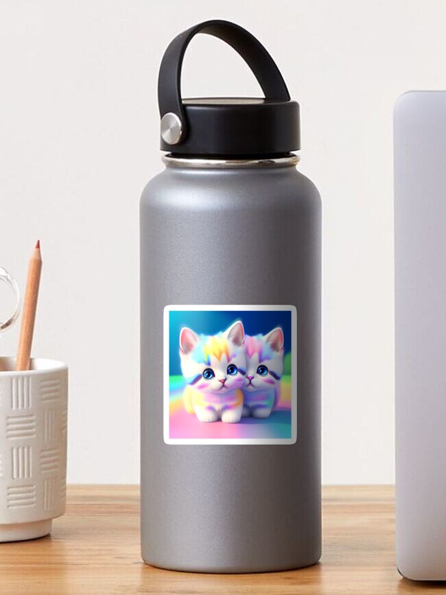 Lisa Frank kids flip top water bottle – Happy at Home Creations