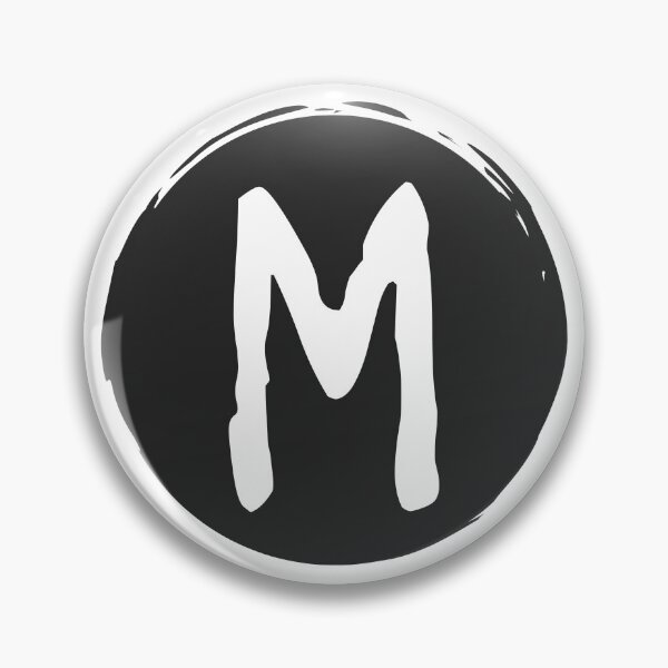 Item preview, Letter M Initial designed and sold by GoldTypo.