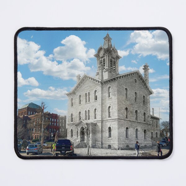 Item preview, Mashup Geneva, IL - Old Schoolhouse next to Courthouse designed and sold by Shumway  Studio.