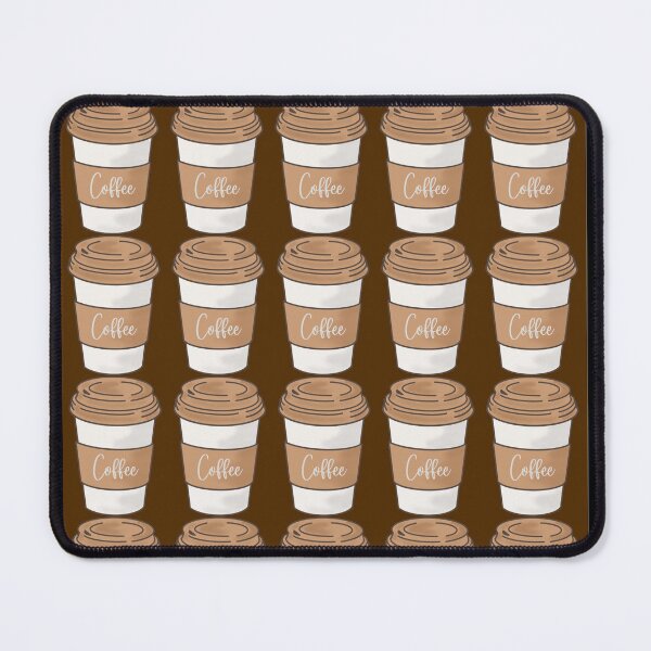 Item preview, Coffee Print - Chocolate Brown designed and sold by PunjabanJatti.