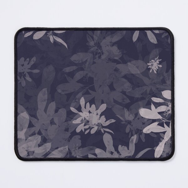 Item preview, Navy blue florals designed and sold by VirtuallyCreativ .