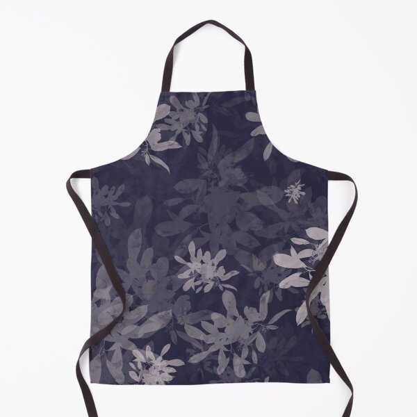 Item preview, Navy blue florals designed and sold by VirtuallyCreativ .