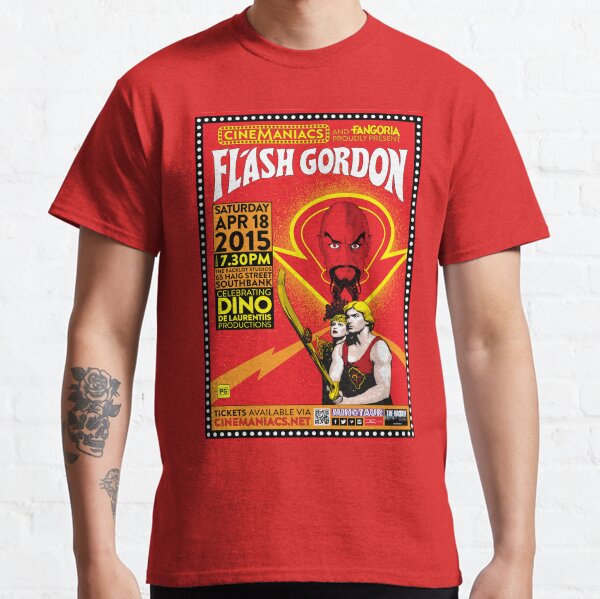 Cinemaniacs - Flash Gordon Classic T-Shirt