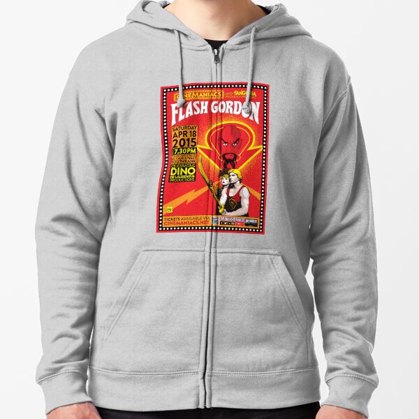 Cinemaniacs - Flash Gordon Zipped Hoodie