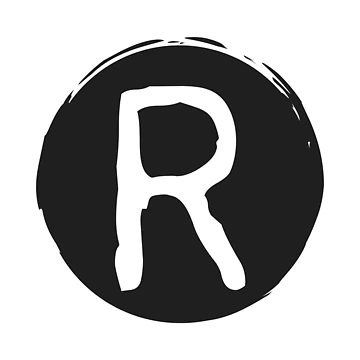Artwork thumbnail, Letter R Initial by GoldTypo