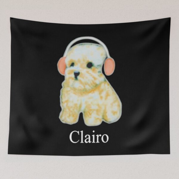 Item preview, Clairo dog hoodie - Clairo dog with headphones puppy designed and sold by ahmedbakkali.