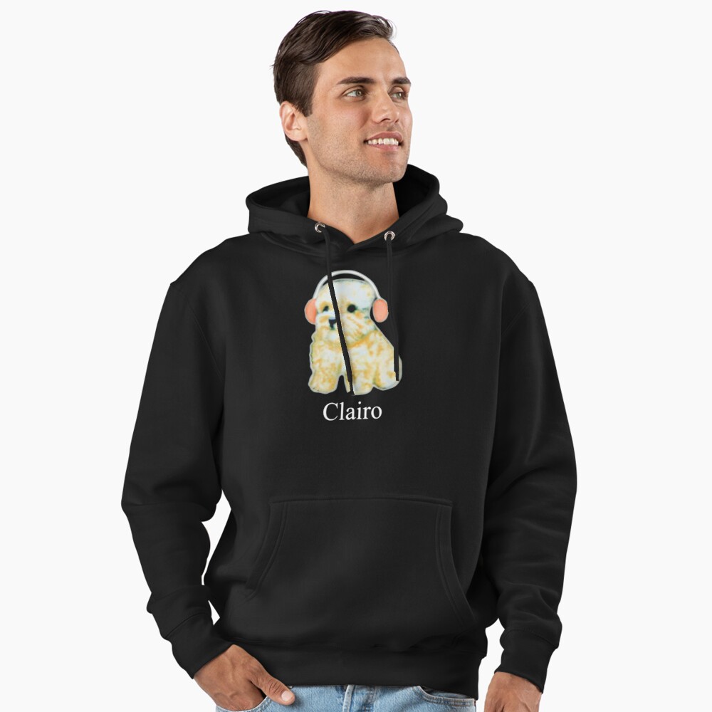 Clairo dog hoodie - Clairo dog with headphones puppy