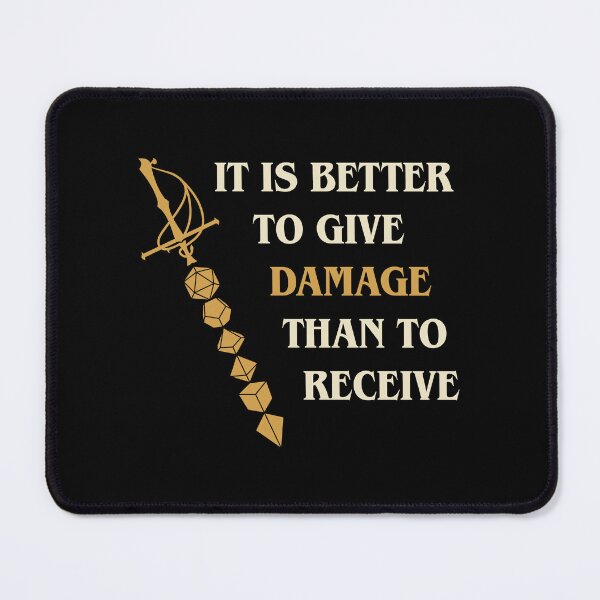 Item preview, It is Better to Give Damage Funny designed and sold by pixeptional.