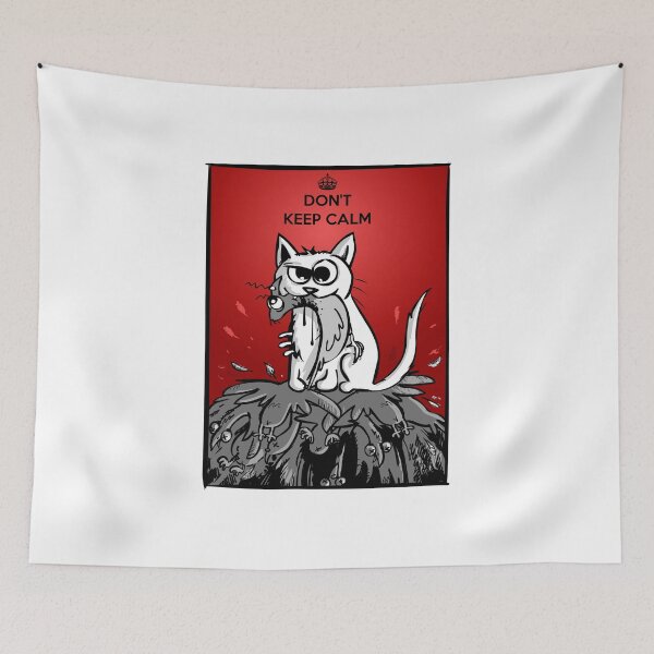 Item preview, Don't keep calm Loona Metal Cat  designed and sold by Michał Styba.