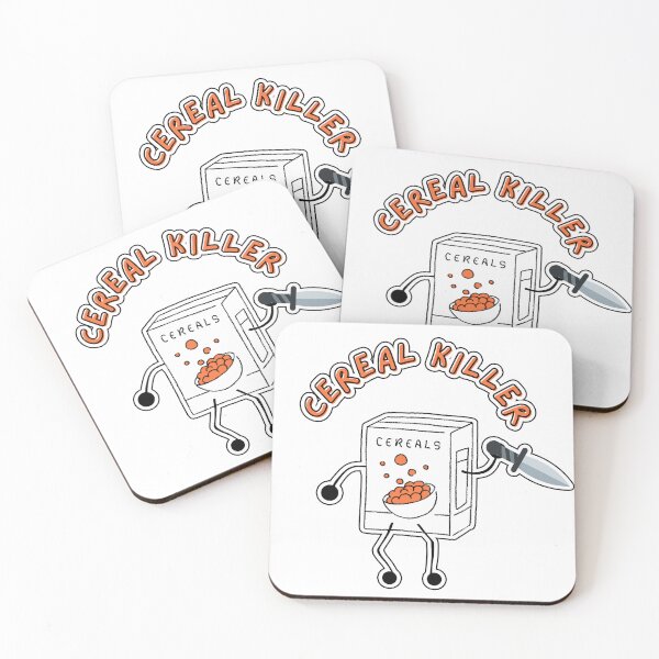 Item preview, Funny Cereal Killer Design designed and sold by Busybeecrdesign.
