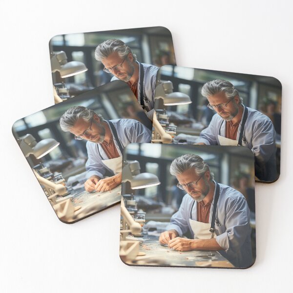 Item preview, Forensic Odontologist Splitting Medical and Dental Records designed and sold by TheBrainArt.