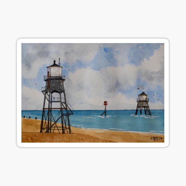 Item preview, Dovercourt High and Low Lighthouses, Essex. designed and sold by John Ray.