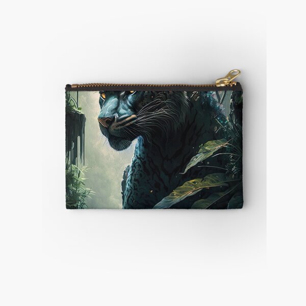 Item preview, Black Panther waiting in the Jungle designed and sold by iguananick.
