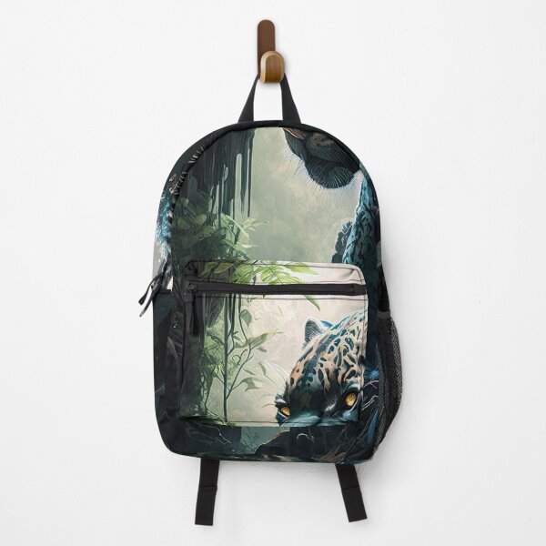 Item preview, Black Panther waiting in the Jungle designed and sold by iguananick.