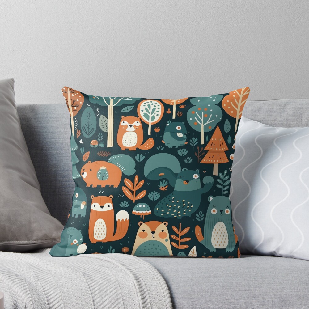 Item preview, Throw Pillow designed and sold by Amir Faysal.