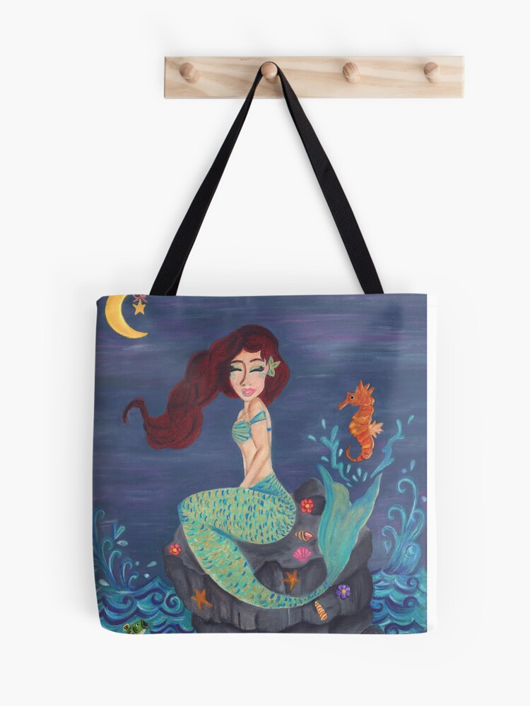 Mermaid Sparkle Mini Sparrow Tote