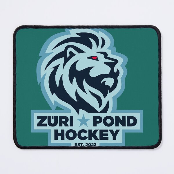 Item preview, Zurich Pond Hockey Main Logo designed and sold by FiveRustyStore.
