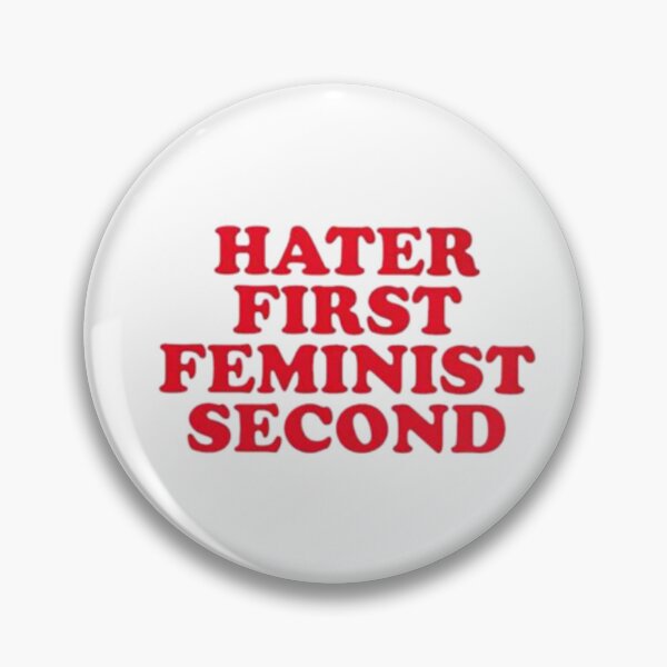 Item preview, Hater first feminist second Women -Feminism quote designed and sold by ahmedbakkali.