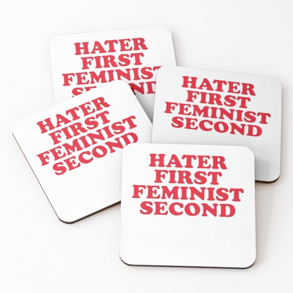 Item preview, Hater first feminist second Women -Feminism quote designed and sold by ahmedbakkali.