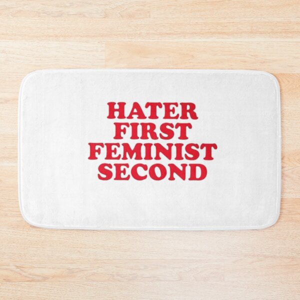 Item preview, Hater first feminist second Women -Feminism quote designed and sold by ahmedbakkali.