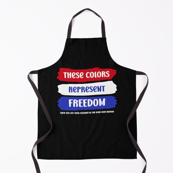 Item preview, Red, White & Blue Freedom Colors | Funny Police | America | Cop Humor designed and sold by RunningOnFumes.