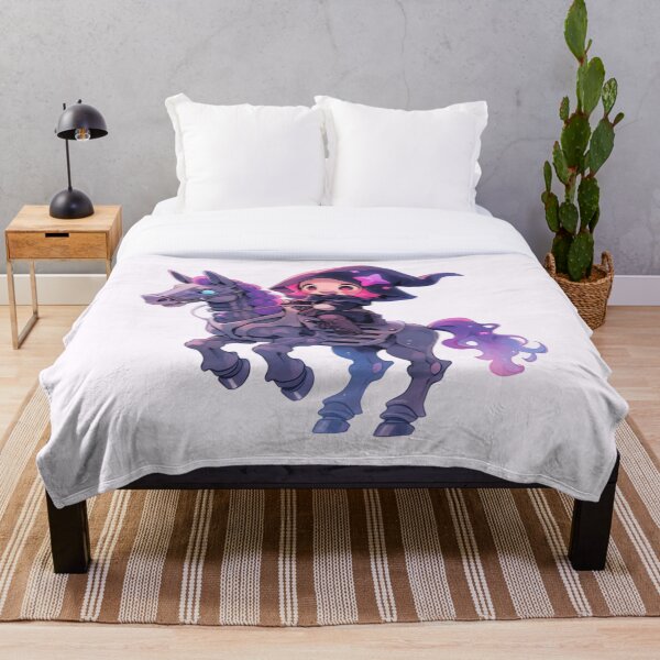 Item preview, Cute Kawaii Pastel Grim Reaper Riding Dark Horse designed and sold by PastelMagic.