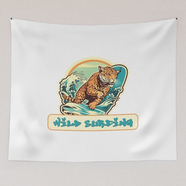 Item preview, wild surfing designed and sold by the99thstudio.