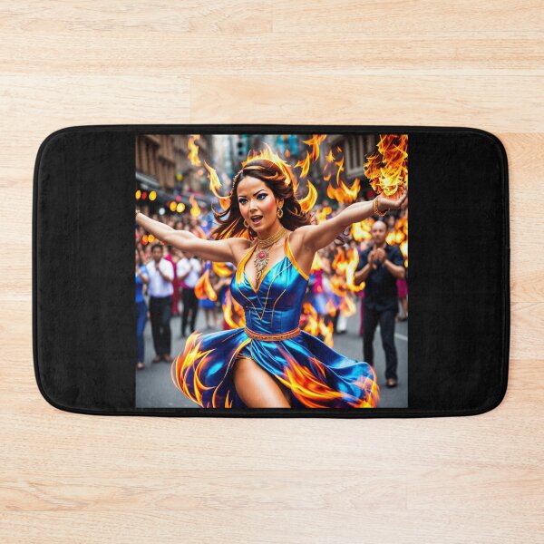 Item preview, Street Performer dancing with Fire designed and sold by Shiwwa.