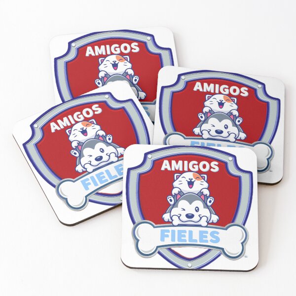 Item preview, Amigos fieles designed and sold by Alexander Fuentes.