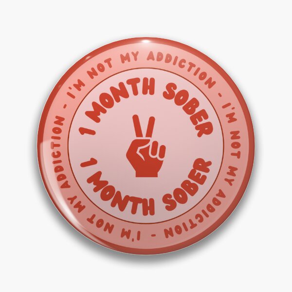 Item preview, 1 Month Sober Token, Addiction Recovery Gift, NA Recovery Gift, AA Recovery Gift designed and sold by Psychopasta.