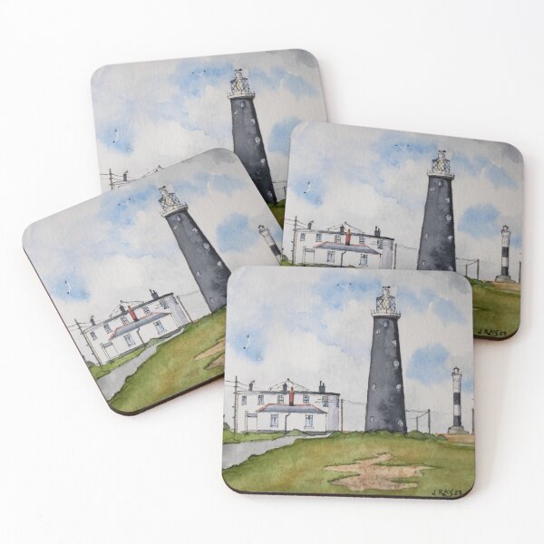 Item preview, Dungeness Old and New lighthouses. designed and sold by John Ray.